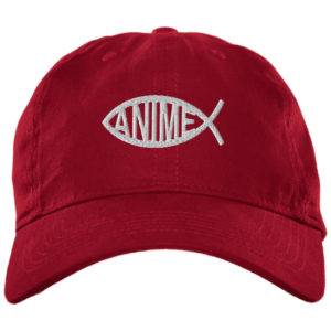 Anime Fish Dad Hat