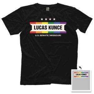 Lucas Kunce U S Senate Missouri Pride Shirt