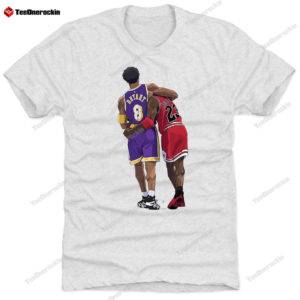 Jayson Tatum Wearing Kobe Bryant And Michael Jordan Premium SS T-Shirt