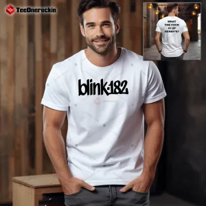 [Front+Back] Blink-182 What The Fuck Is Up Denny's Shirt