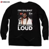 Jackie Young I'm Silent But My Rings Loud Long Sleeve Shirt