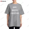 Lebron James wear Ohio Breeds Champions T-Shirt