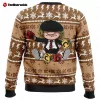 Back Brian Johnson ACDC Ugly Christmas Sweater