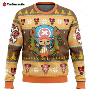 Christmas Tony Chopper One Piece Ugly Christmas Sweater