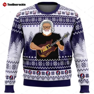 Jerry Garcia Grateful Dead Ugly Christmas Sweater