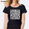 Fuck You Qr Code Ladies Boyfriend Shirt