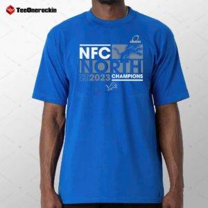 Lions Nfc North 2023 Champions Shirt