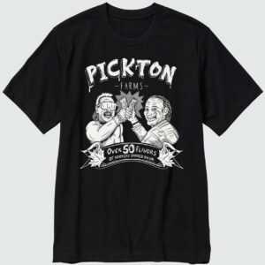 Robert Pickton Holding Hookery Smoked Bacon Shirt