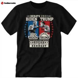 Official Biden Vs Trump 2024 Debate Funny Boxing Shirt