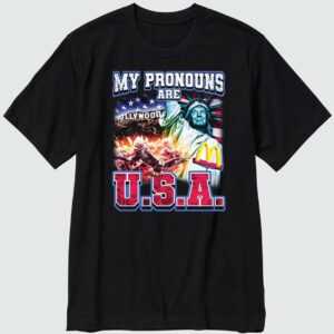 Trump My Pronouns Are U.S.A. T-Shirt