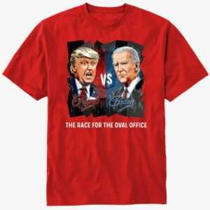 Trump Vs Biden 2024 The Race For The Oval Office Shirt
