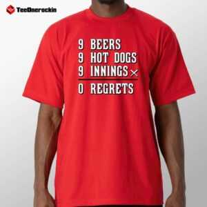 9 9 9 Challenge Beers Cincinnati Baseball Shir