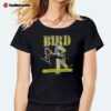 Boston Celtics Larry Bird Hw Neon Pop Player Ladies' Boyfriend Shirt