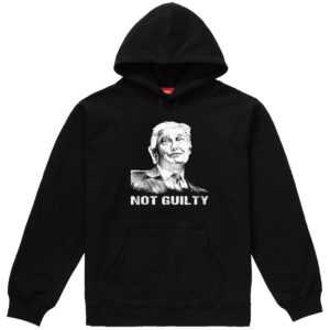 Donald Trump Not Guilty Drawing Art Hoodie