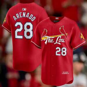 Louis Cardinals Nolan Arenado 2024 City Connect Player Jersey