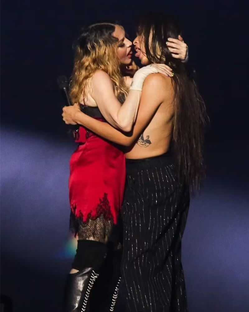 Madonna Heats Up Rio with Steamy Soundcheck Madonna Heats Up Rio with Steamy Soundcheck