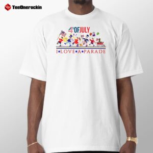 4th Of July Love A Parade Shirt