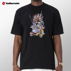 80s Heroes Tv Cartoons Mashup Shirt
