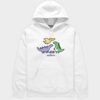 Autistic Drip Dinosaur Cartoon Hoodie