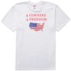 Donald Trump 4 Corners 4 Freedom Premium SS T-Shirt