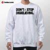 Boston Celtics Tatum Don't Stop Disbelieving Sweatshirt