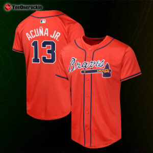 Ronald Acuña Jr Atlanta Braves Baseball Jersey