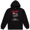 Trump 2024 The Tour Riding Dinosaur 4th Of July Hoodie