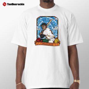 Willie Mays Rickwood Field Giants Basketball Shirt