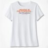 Orange Is For Pumpkins Not Presidents Harris Walz 2024 Ladies Boyfriend Shirt