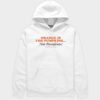 Orange Is For Pumpkins Not Presidents Harris Walz 2024 Hoodie