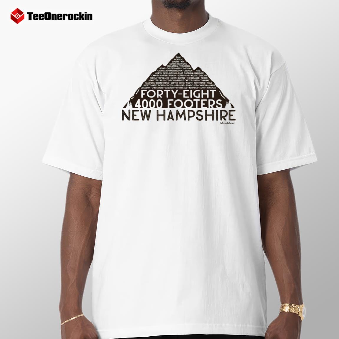 Forty Eight 4000 Footers New Hampshire Shirt Forty Eight 4000 Footers New Hampshire Shirt