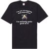 Cat I'm Not Struggeling With Actually Quite T-Shirt Cat I'm Not Struggeling With Actually Quite Premium SS T-Shirt