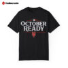 Front Ny Mets October Ready Playoff Pumpkin Shirt