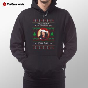 All I Want For Christmas Is Fran Fine 2024 Hoodie