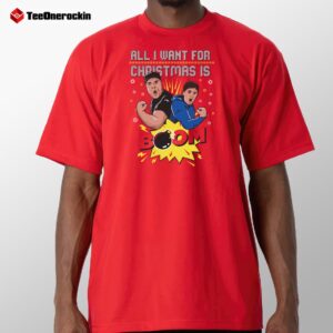 All I Want For Christmas is BOOM Ugly Christmas 2024 Shirt