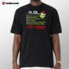 Mi Dia Estoy Ocupado Grinch Chrsitmas 2024 Shirt