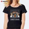 Trump And Elon Musk Make Dallas Great Again Chritmas 2024 Ladies Boyfriend Shirt