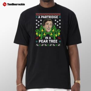 Alan Partridge In A Pear Tree Ugly Christmas 2024 Shirt
