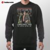 Dwayne Johnson Rock Around The Christmas Tree Sweatshirt