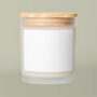 Frosted Glass Candle