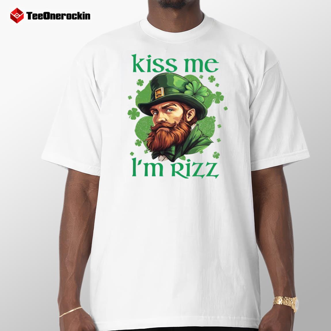 St Patrick's Day 2025 Kiss Me I'm Rizz Shirt St Patrick's Day 2025 Kiss Me I'm Rizz Shirt