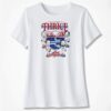 California Los Angeles Interstate Los Angeles Ladies Boyfriend Shirt