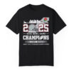 Front 2025 Rose Bowl Game Champions Ohio State Buckeyes T-Shirt