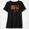 Texas Football 4th & Hook 'Em 2025 Ladies Boyfriend Shirt