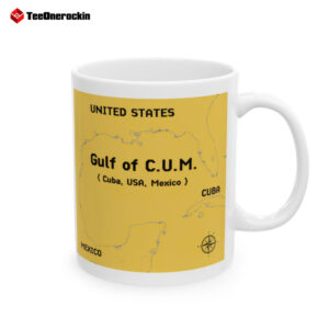 Gulf Of C.U.M Cuba Usa Mexico Mug