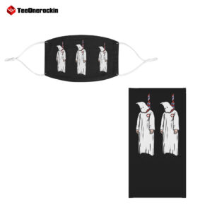 KKK Ghost Hanging Anti-Racism All Face