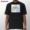 Map Gulf Of C.U.M Cuba USA Mexico Shirt