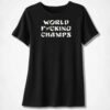 World Fking Champs Eagles Parade 2025 Ladies Boyfriend Shirt