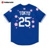 Back Takashi Murakami + Dodgers World Tour Tokyo Series 2025 Baseball Jersey