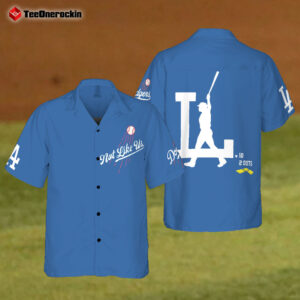 Dodgers Not Like Us Freddie Freeman LA 10 2 Outs Hawaiian Shirt